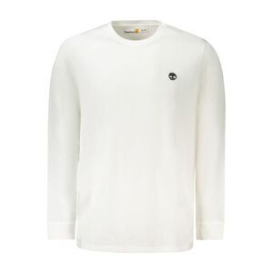 Timberland White Cotton Men Men's T-Shirt